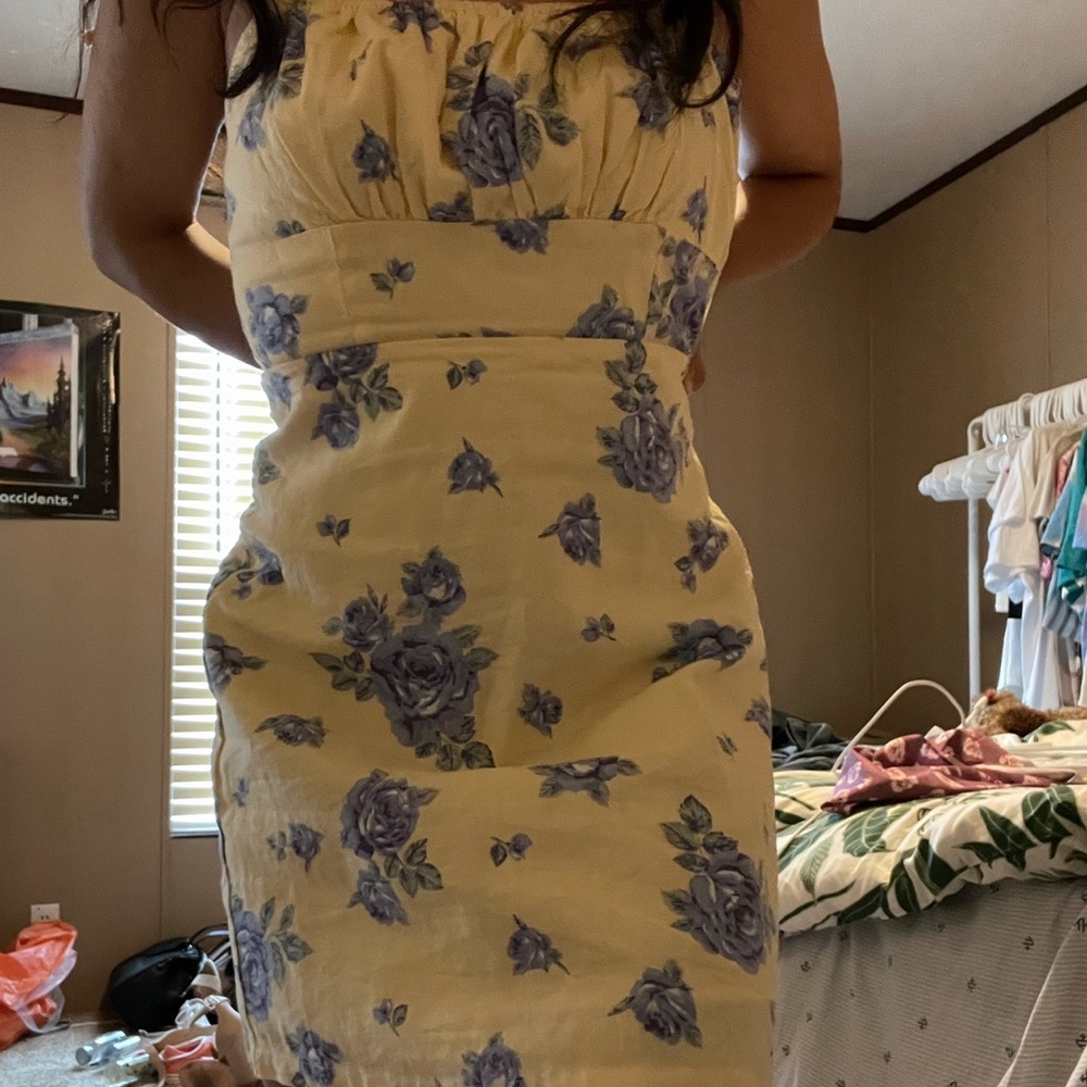 A summer mini dress